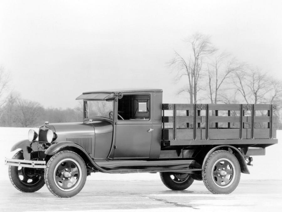 Ford Model AA Platform with Stake Racks '1927